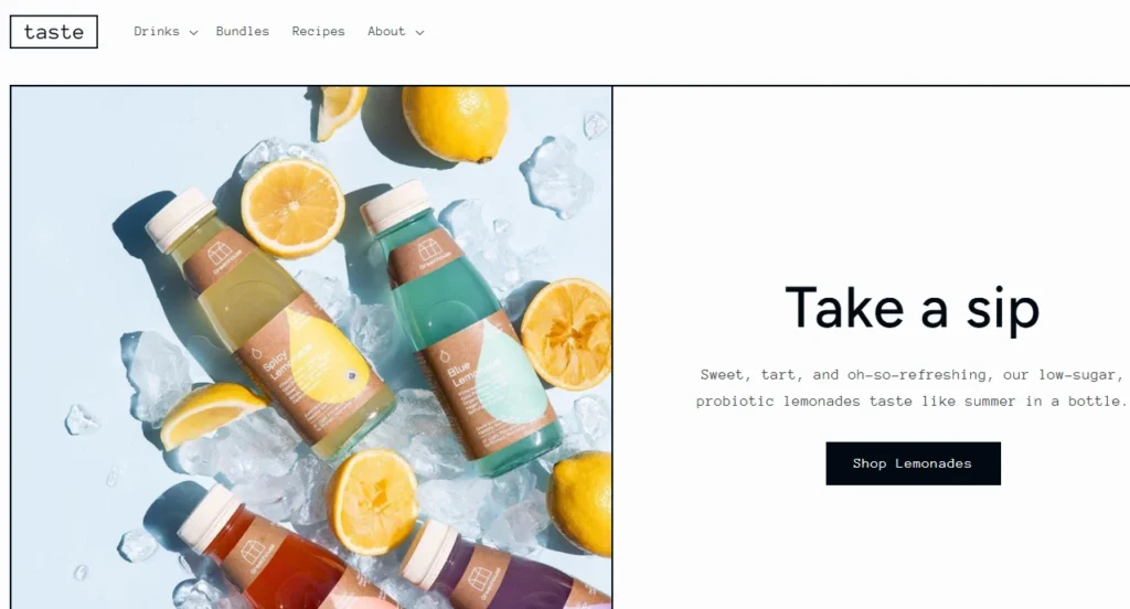 Taste, a shopify theme for grocery Taste, a shopify theme for grocery