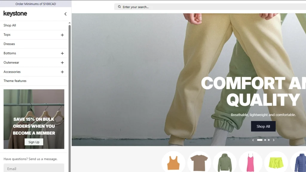 Keystone, a Shopify B2B theme Keystone, a Shopify B2B theme