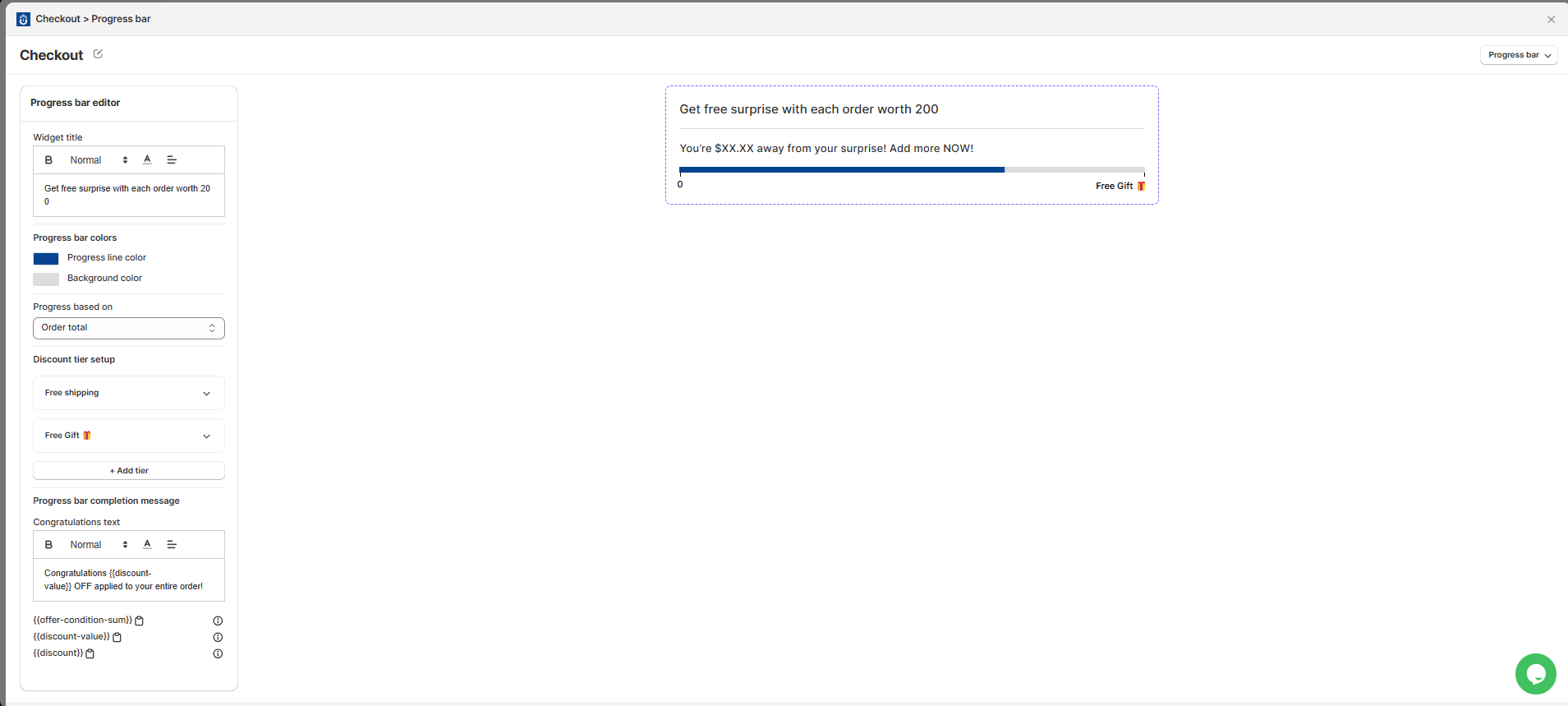 sellmore_progressbar_settingspage
