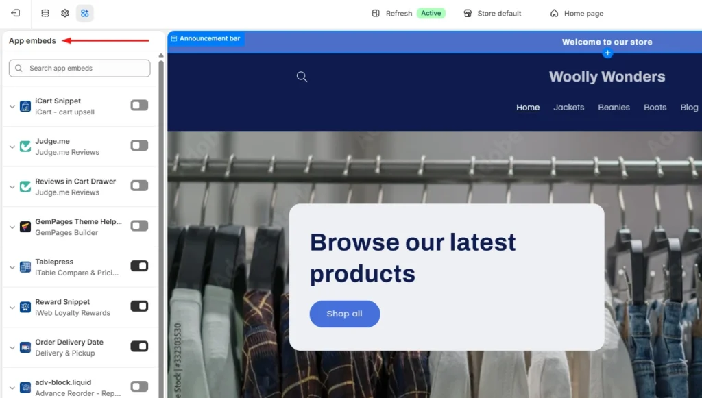 App-Embeds on Shopify App-Embeds on Shopify