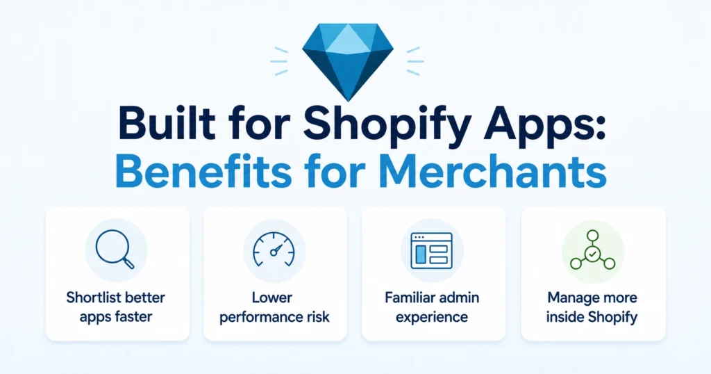 Built for Shopify filter in app store Benefits-of-Built-for-Shopify-apps