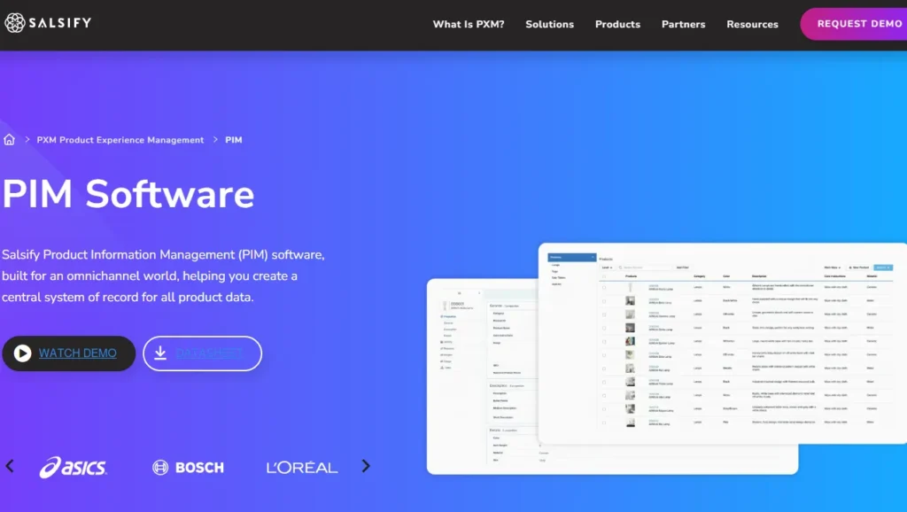 Salsify PIM Software